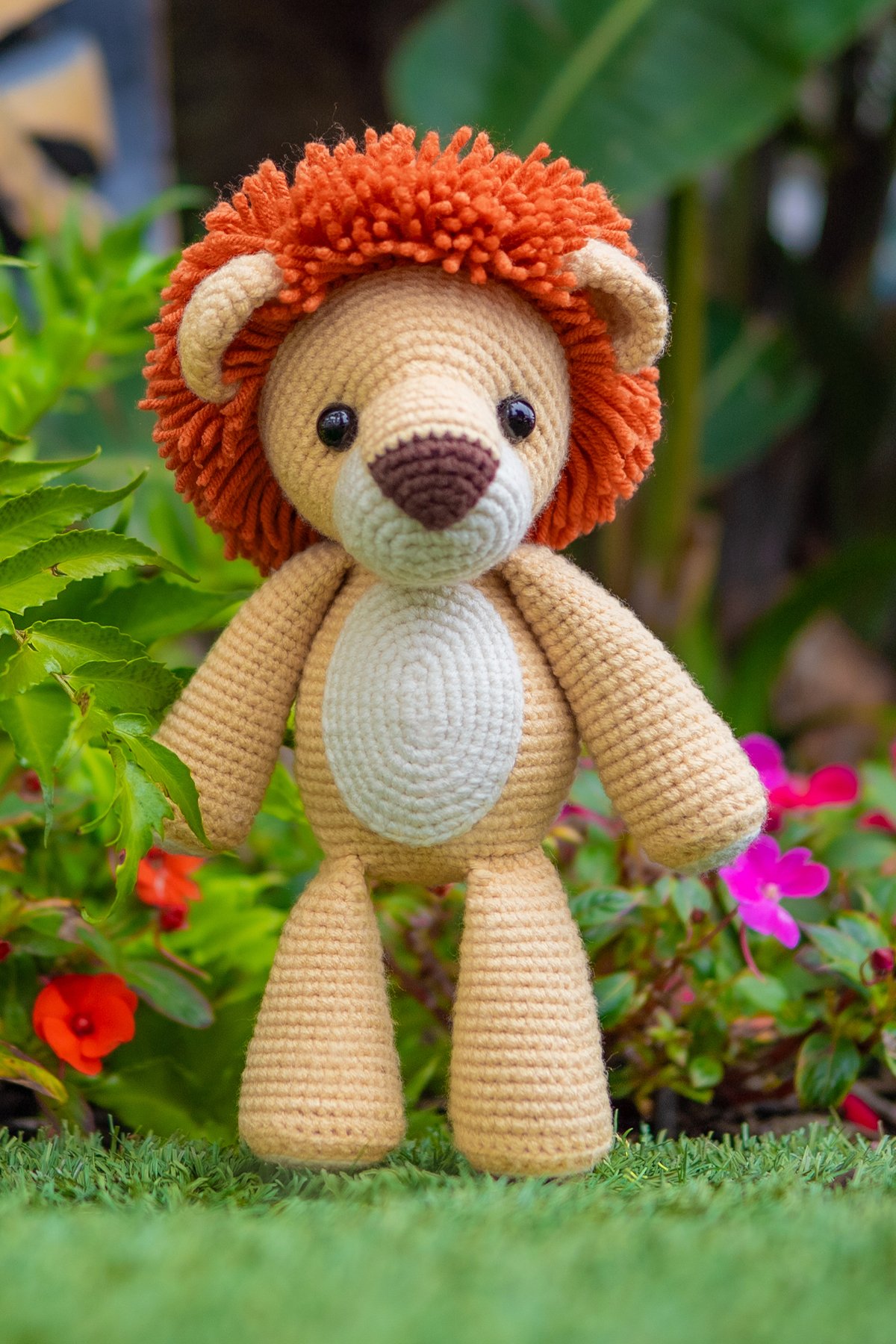 Free Lion Crochet Pattern