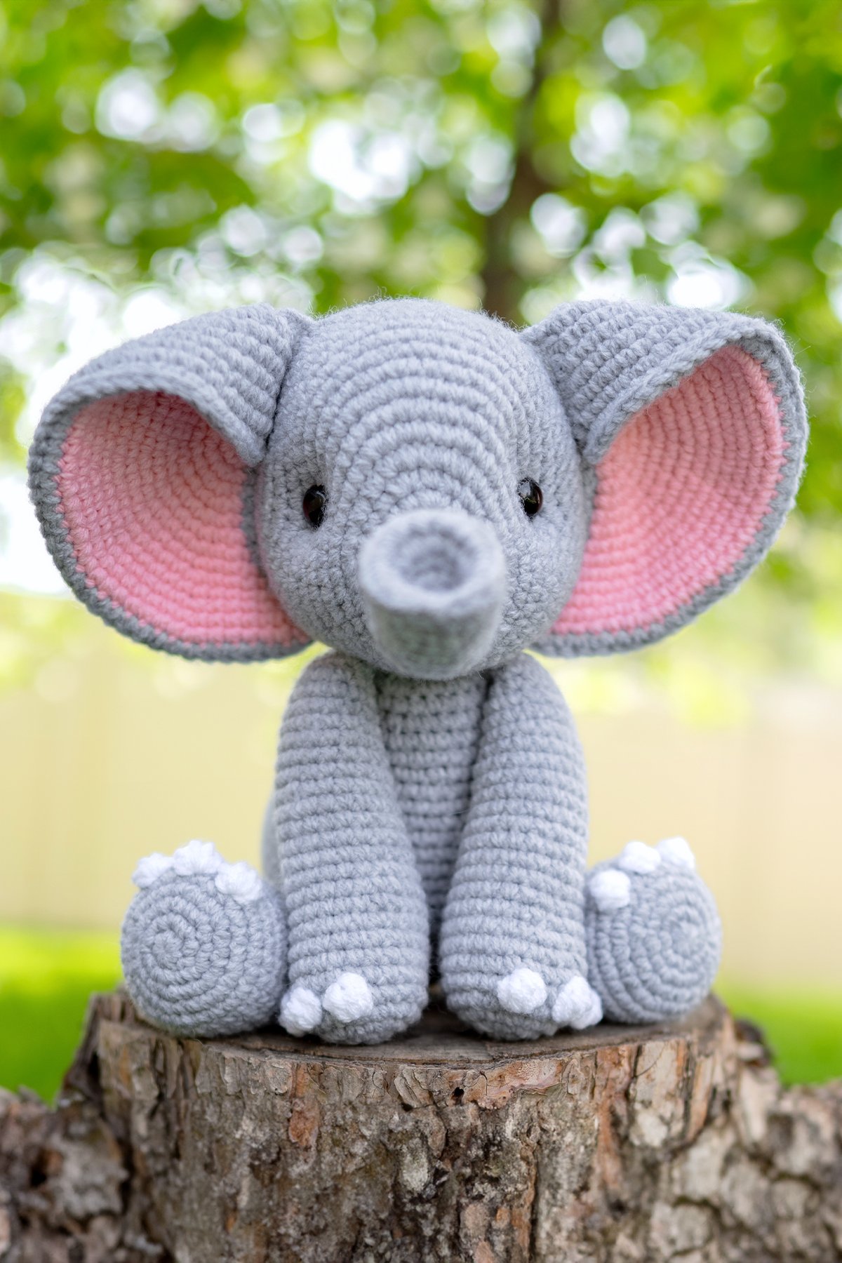 Free baby elephant crochet pattern sale