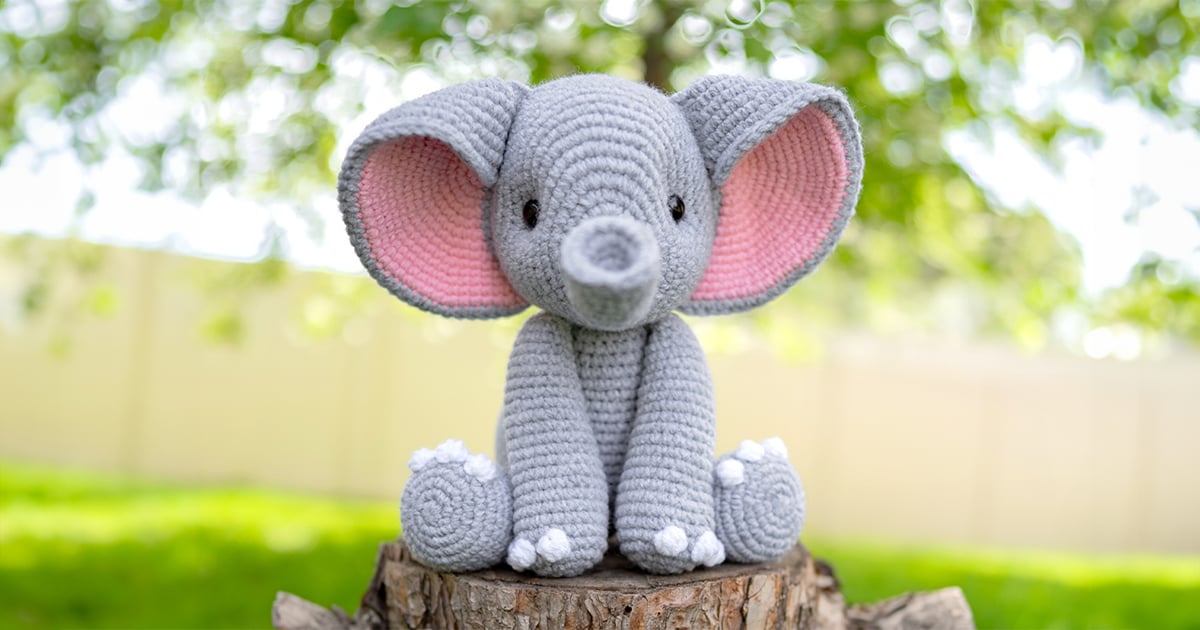 Crochet Elephant newest