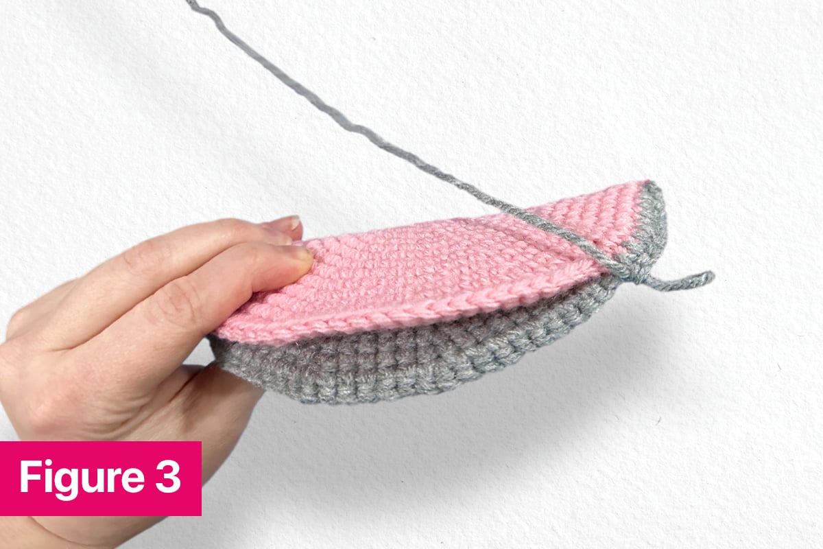 Elephant Ear Crochet Tutorial - Figure 3