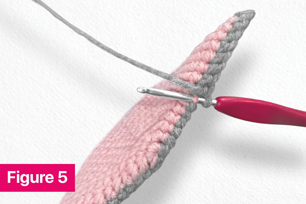 Elephant Ear Crochet Tutorial - Figure 5