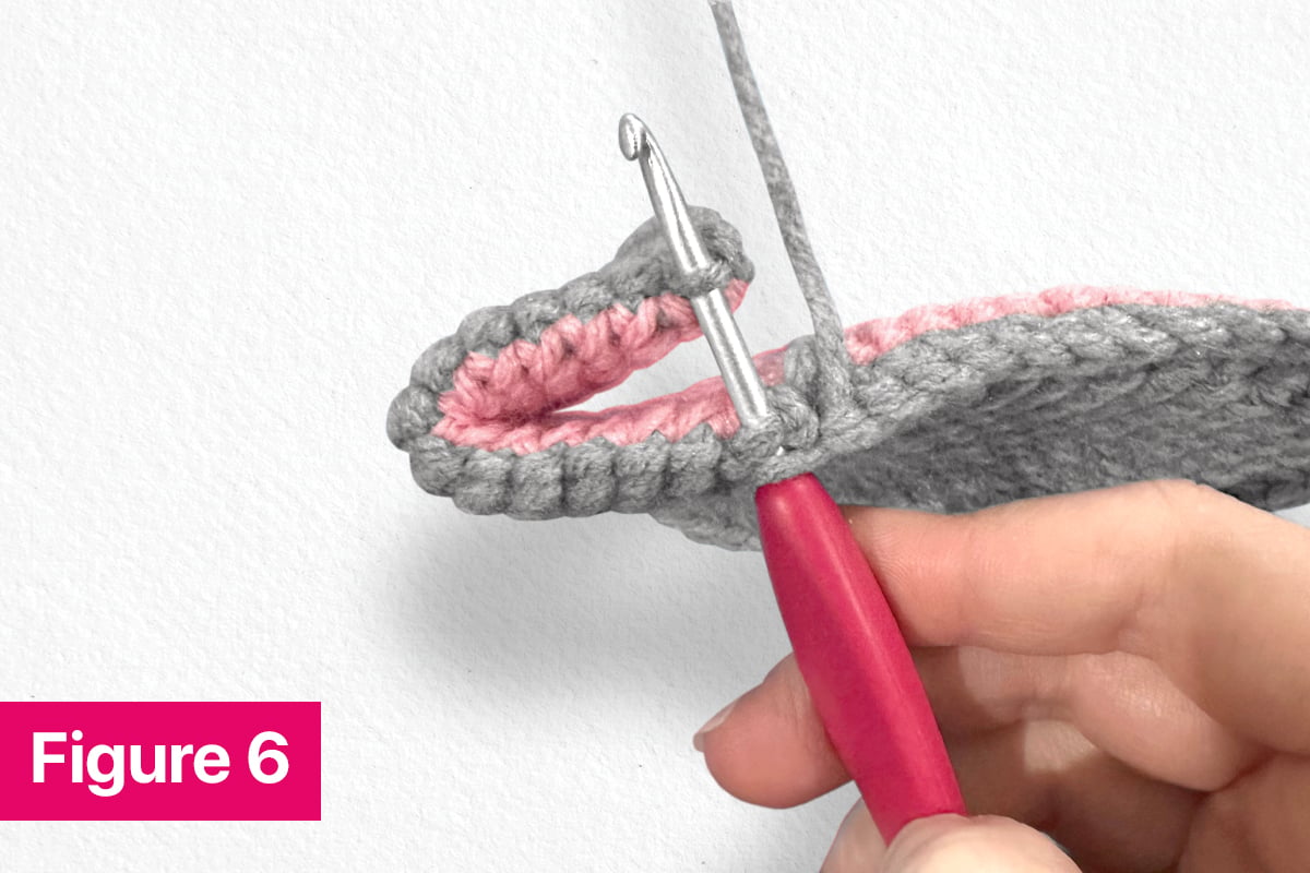 Elephant Ear Crochet Tutorial - Figure 6