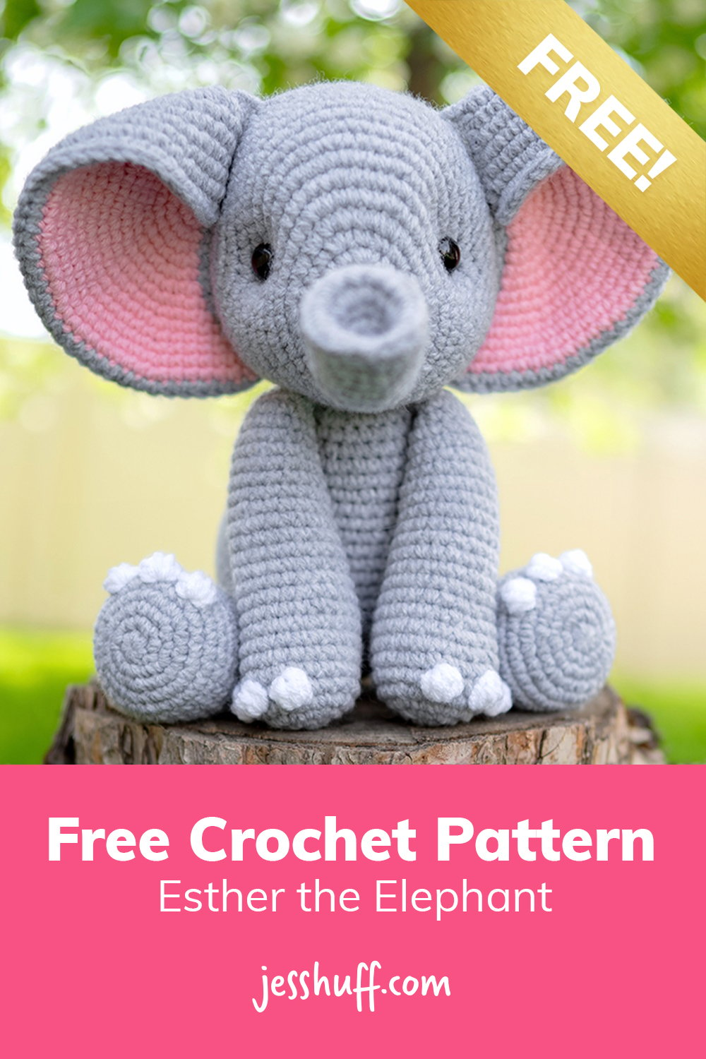 Newest Crochet Elephant