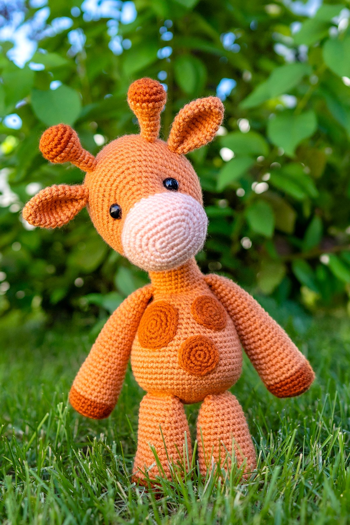 Ginnie the Giraffe - Free Crochet Pattern