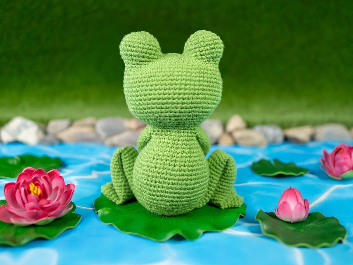 Free Frog Crochet Pattern Amigurumi 
