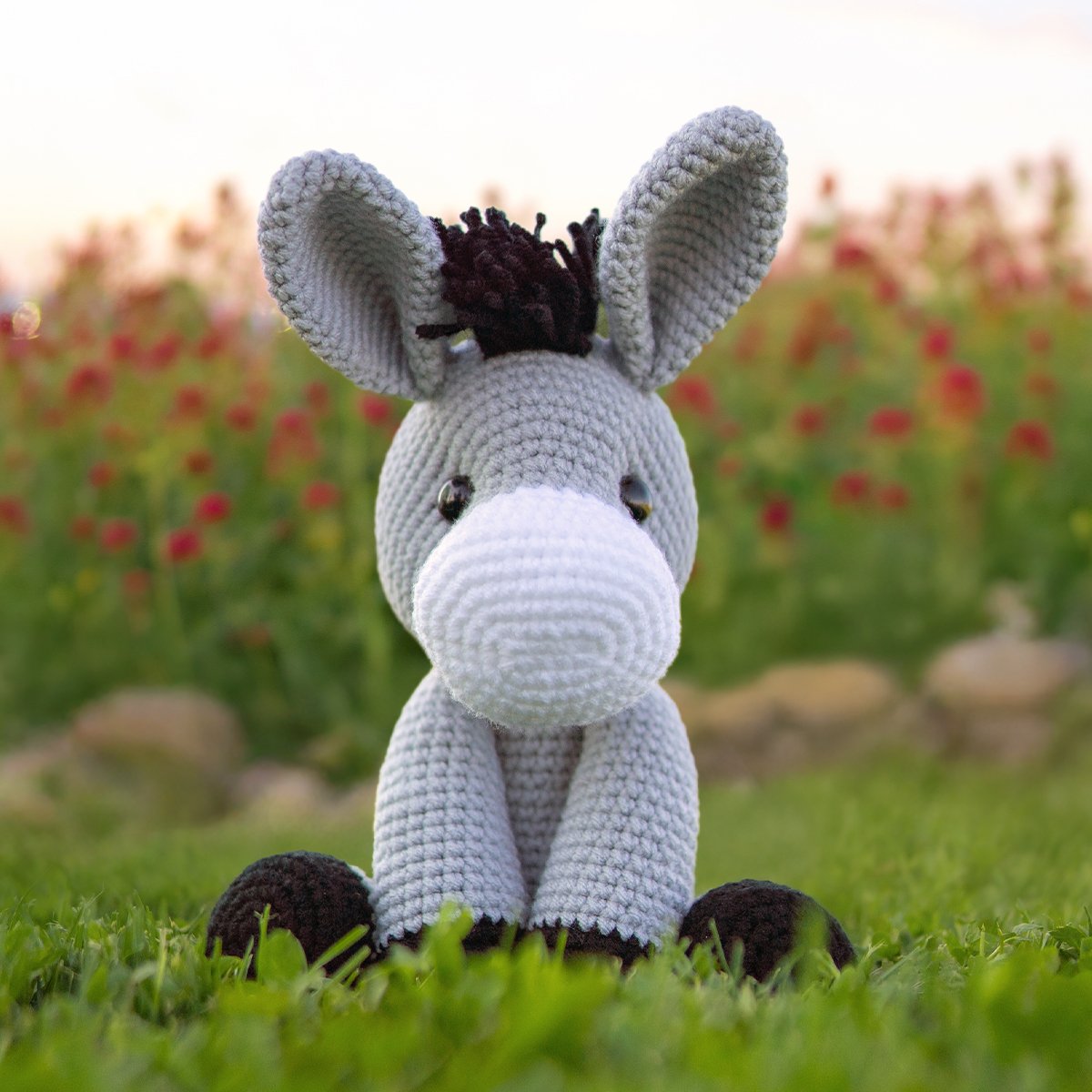 Crochet Donkey - Free Amigurumi Pattern